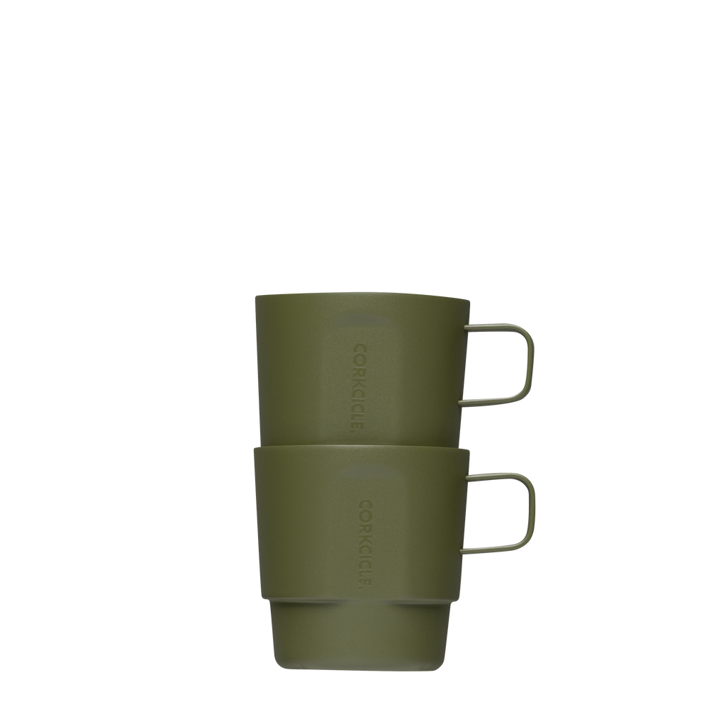 Cafe Stacker Set (2) - Home Refill B2 - 6oz / Olive