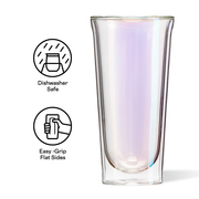 Prism Pint Glass Set (2) - Portable Glassware R9
