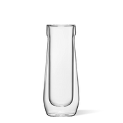 Stemless Flute Glass Set (2) - Smooth Choice J1