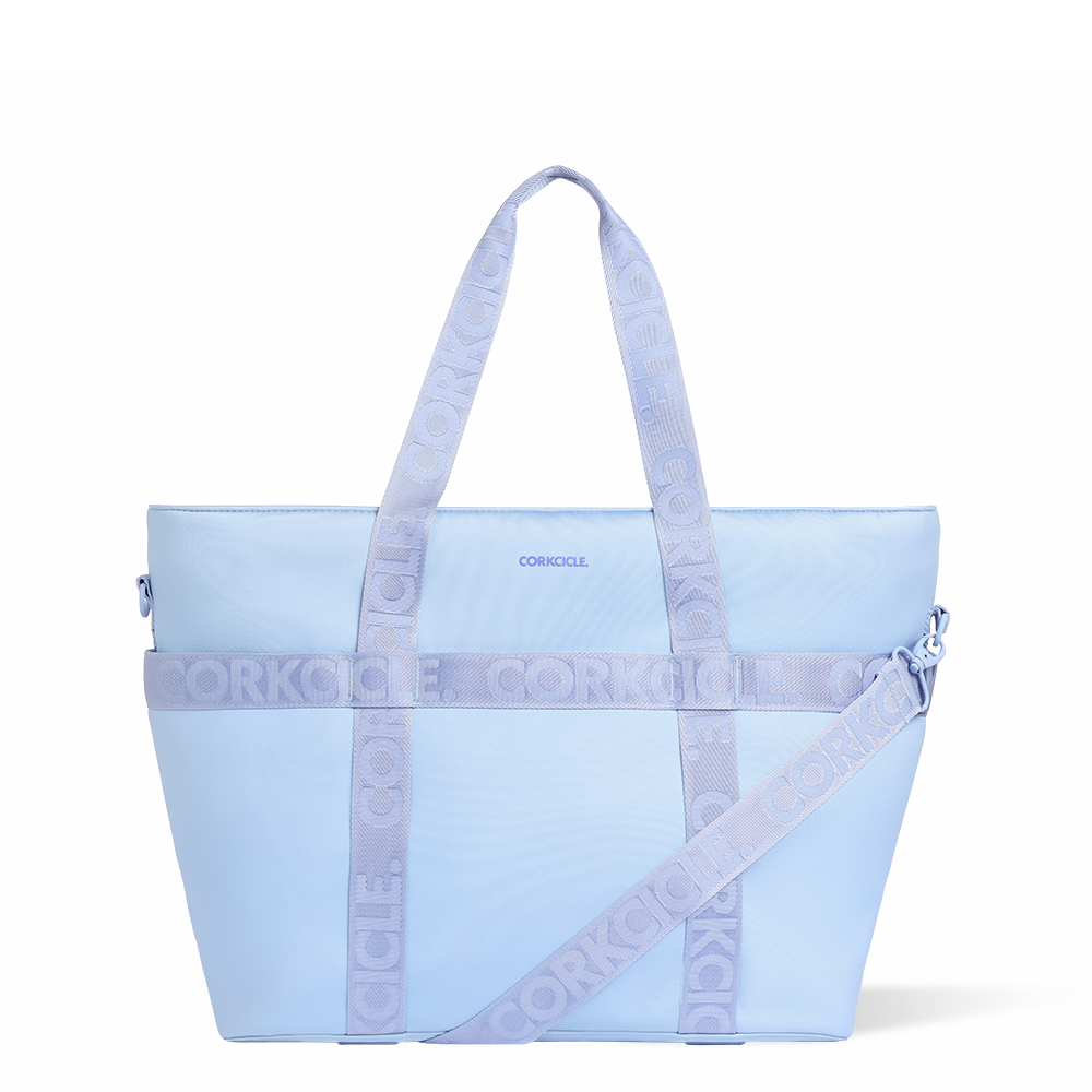 Estelle Tote - Modern Picnic I7 - Periwinkle