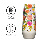 Rifle Paper Co. Stemless Flute - Durable Choice G5