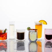 Stemless Flute Glass Set (2) - Smooth Choice J1
