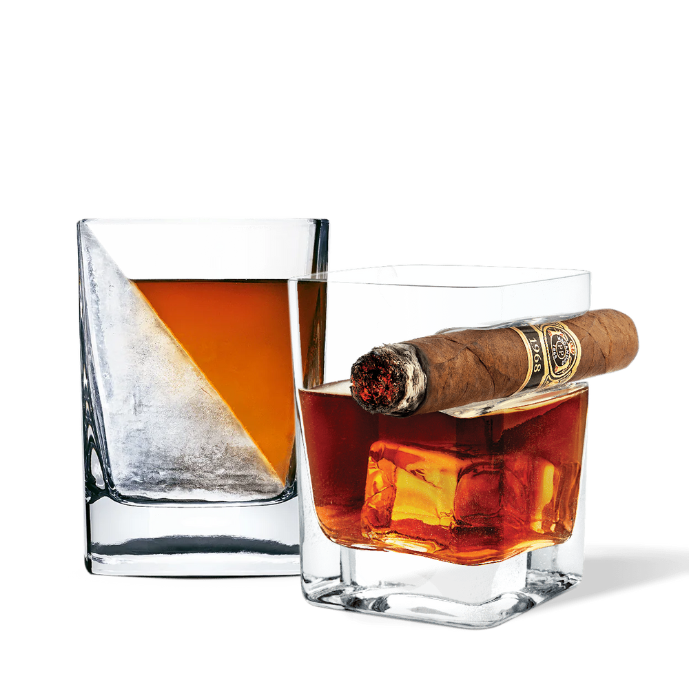 Whiskey Wedge + Cigar Glass Bundle - Clean Whiskey N8 - Default Title
