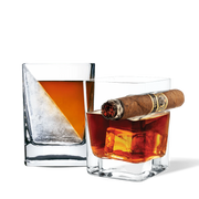 Whiskey Wedge + Cigar Glass Bundle - Clean Whiskey N8